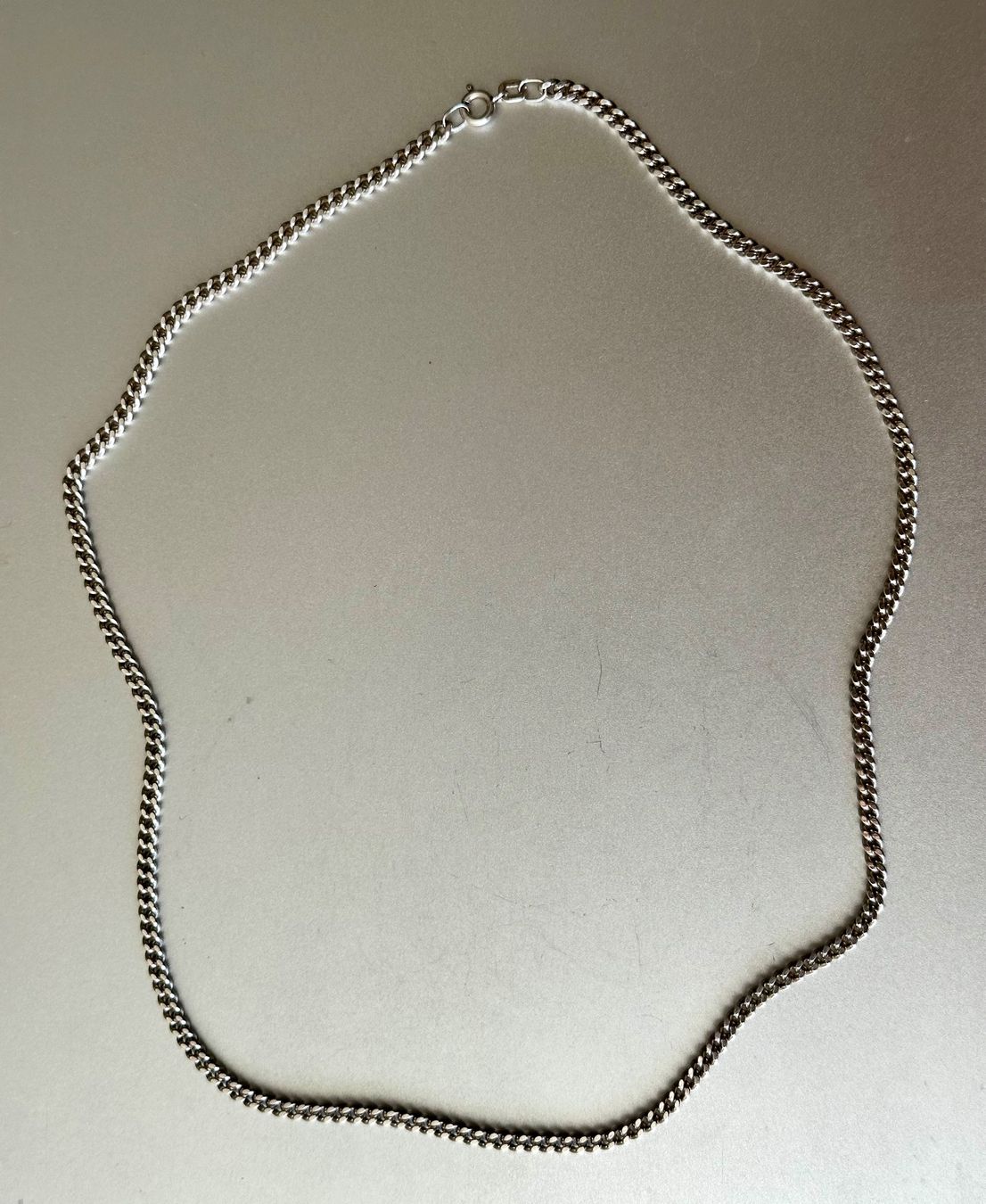 Catenine: Vintage 925er Silber Kette : ca. 50cm – Usato da Onex venduto da Antiqueshow