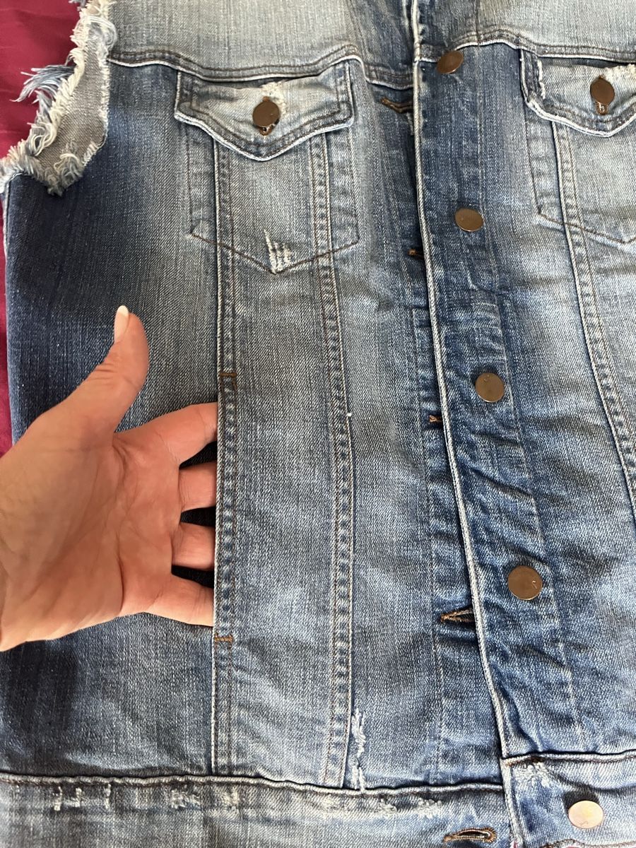 Gilet & Giacche senza maniche: J BRAND Jeansweste Gr.M NEU – Nuovo (secondo la descrizione) da Basel venduto da Kalila677 7