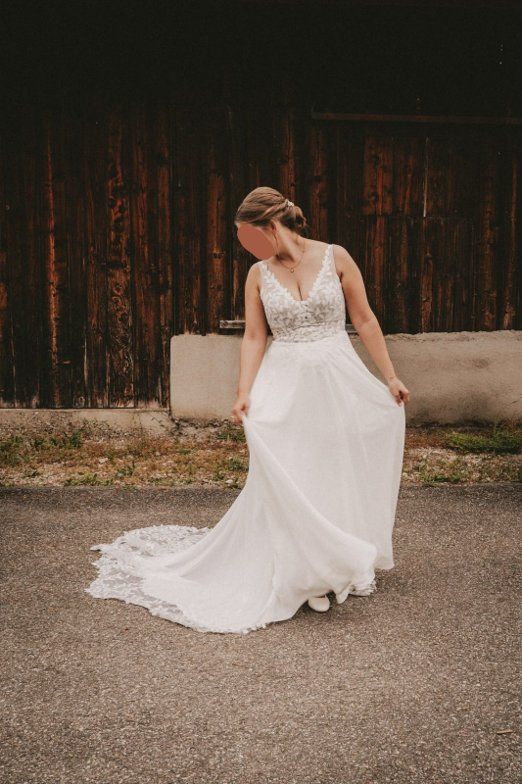 Kleider: elegantes Hochzeitskleid Madi Lane – Gebraucht aus Schüpfheim von Schnider_K 5