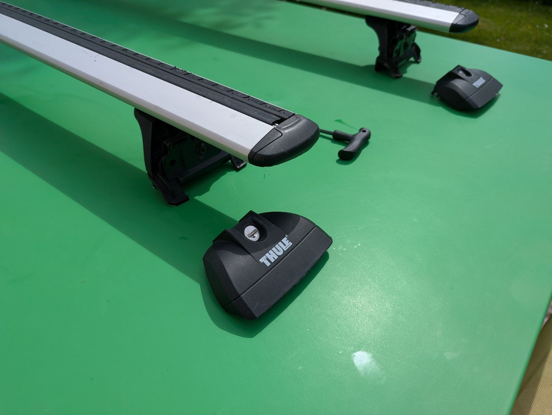 Thule Portapacchi: Thule WingBar Dachträgersatz Länge 132 – Usato da Speicher venduto da luk30871 3