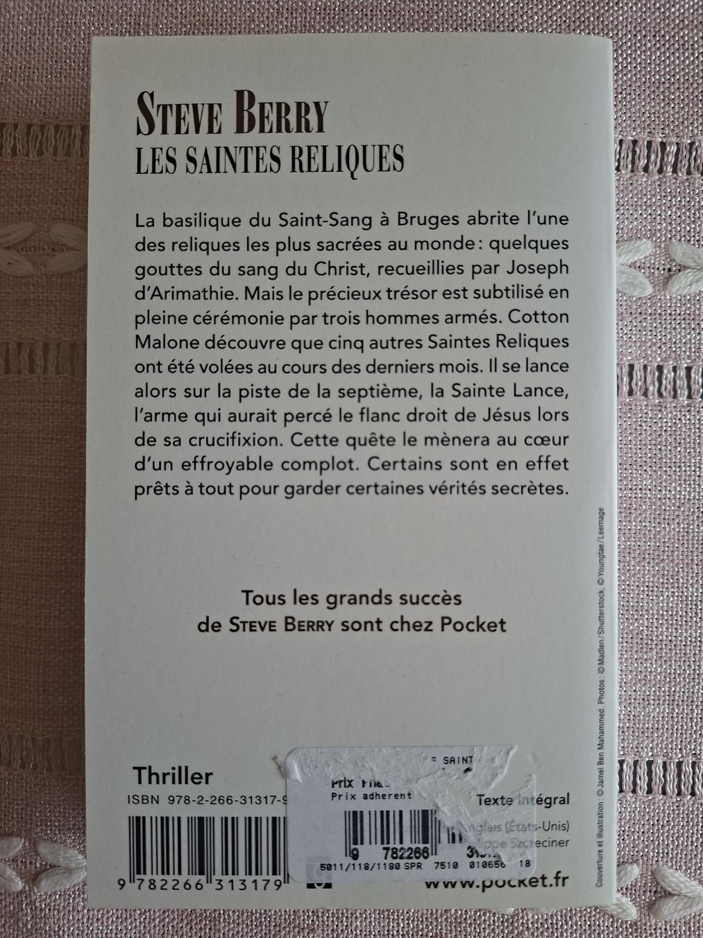 Libri: Livre de poche Steve Berry – Nuovo (secondo la descrizione) da Bassecourt venduto da sma_qdd2 1