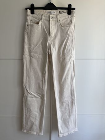 Marc O'Polo Jeans, Cropped Straight, creme, Gr. W25 L34 neu