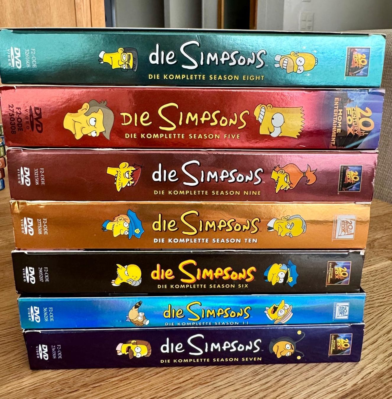 Alle DVDs: Die Simpsons DVD Sammlung – Gebraucht aus Amriswil von Mat08 1