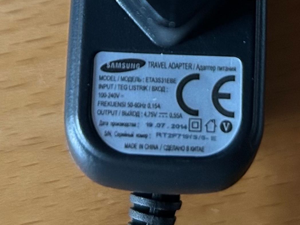 Samsung Caricabatterie: Original Samsung Ladekabel, Schwarz, Micro USB Stecker – Nuovo (secondo la descrizione) da Villnachern venduto da RicardoMary 3