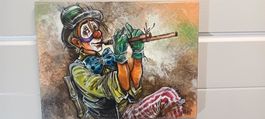 C.Lorrain "Clown" Gemälde Original