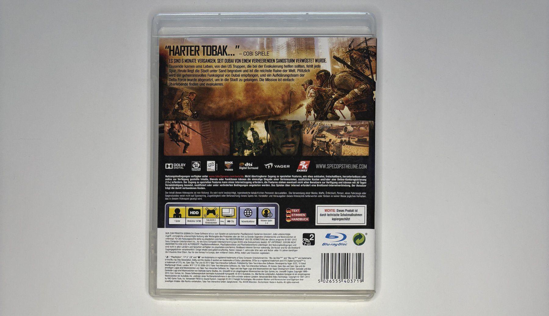 Spiele: PS3 - Spec Ops: The Line – Gebraucht aus Allschwil von Bullach 2