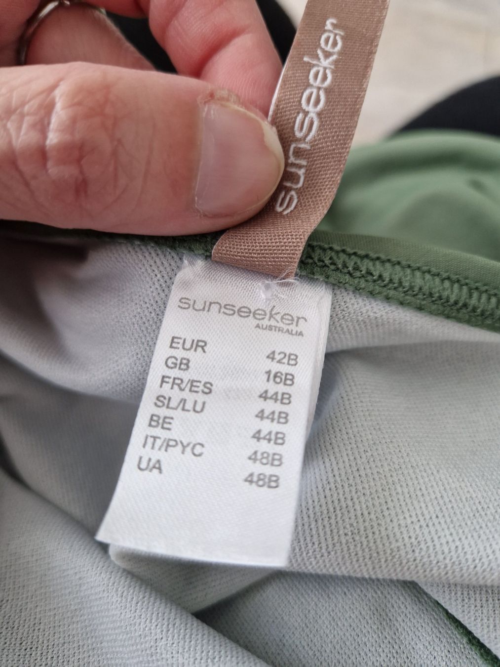Sunseeker Costumi da bagno & Bikini: Sunseeker Bikini Hose Grün Gr. 42 – Nuovo (secondo la descrizione) da Niederrohrdorf venduto da Miripfiri 3