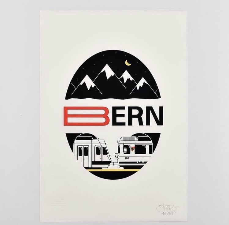Foto & Immagini: Siebdruck Bern – Nuovo (secondo la descrizione) da Bern venduto da spraydose