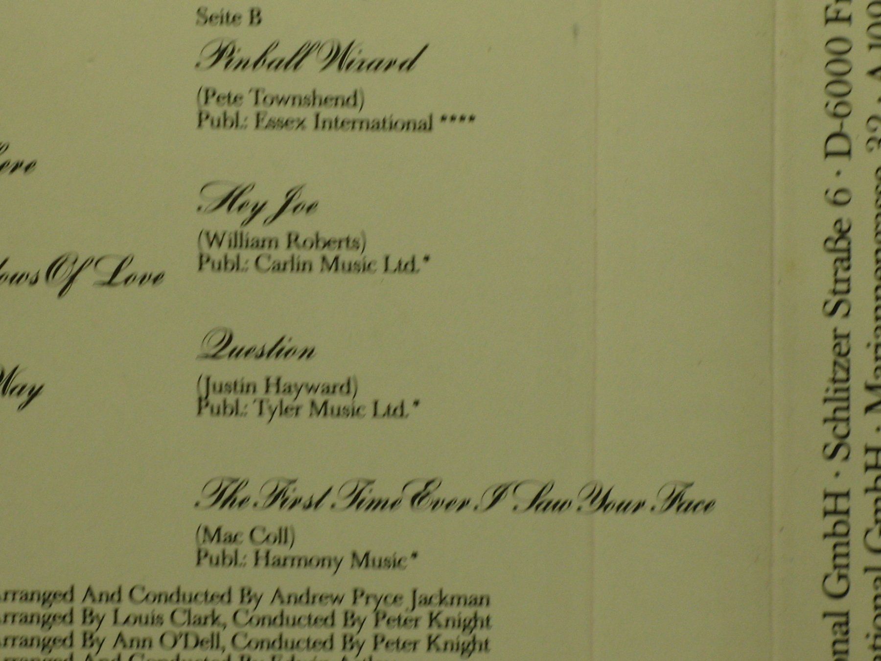 Musicassette: ROCK  SYMPHONIES – Usato da Langnau i. E. venduto da gf2_29jt 2