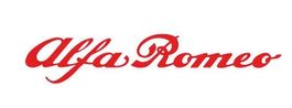 Alfa Romeo Aufkleber Sticker rot 60x11.5cm
