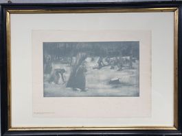 Originallithographie / Max Liebermann