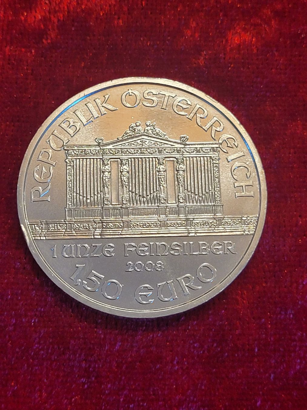 Alle Münzen: 1 oz Wiener Philharmoniker 2008 – Gebraucht aus Neuenkirch von majortom30