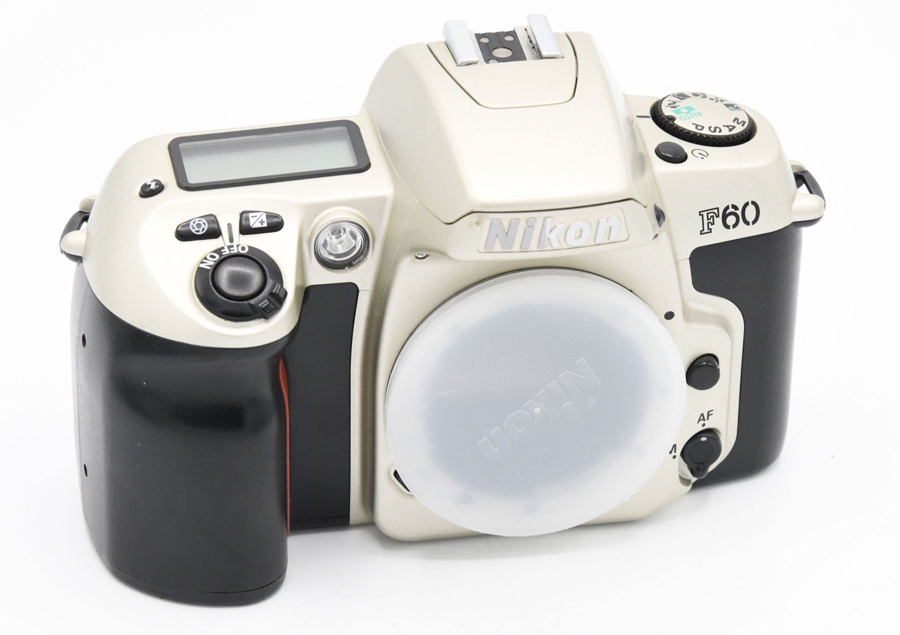 Nikon Fotocamera: Nikon F60 Champagne Body – Usato da Bellinzona venduto da CarpiFotoSA
