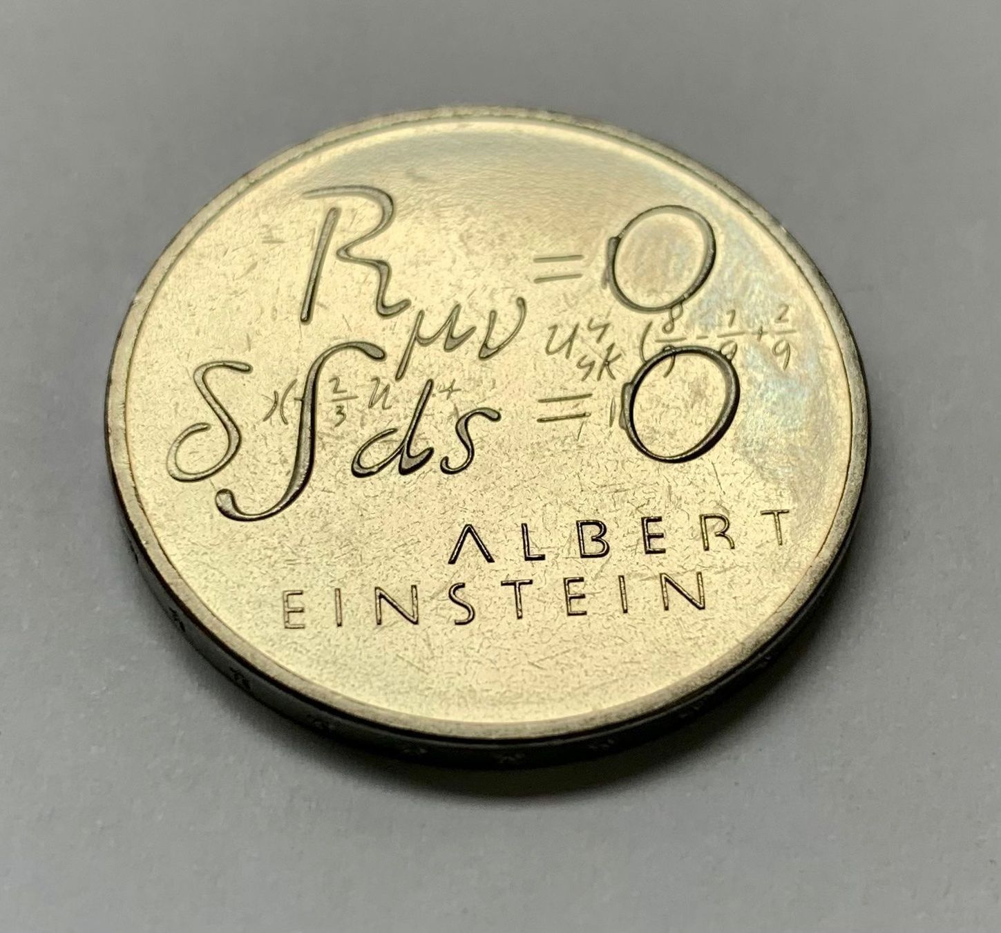 Tutti le monete: GEDENKMÜNZE ALBERT EINSTEIN FORMEL CHF 5 – Nuovo (secondo la descrizione) da Sarnen venduto da m-basic 1