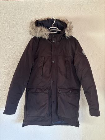 Zara Winter Daunenjacke Parka Boy Grösse 162 Top Zustand
