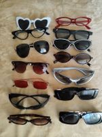 Sonnenbrillen Set 14 Modelle verschiedene Stile gebraucht