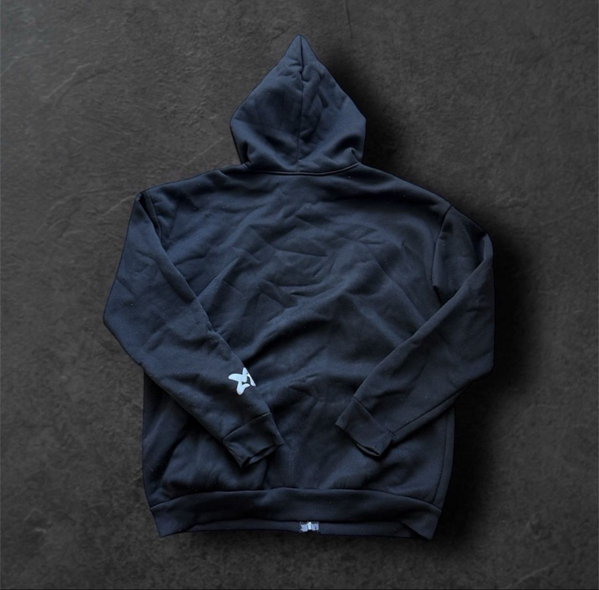 Maglioni & Felpe: Black Y2K Zip Hoodie - Size S – Usato da Basel venduto da Vintageflo16 2