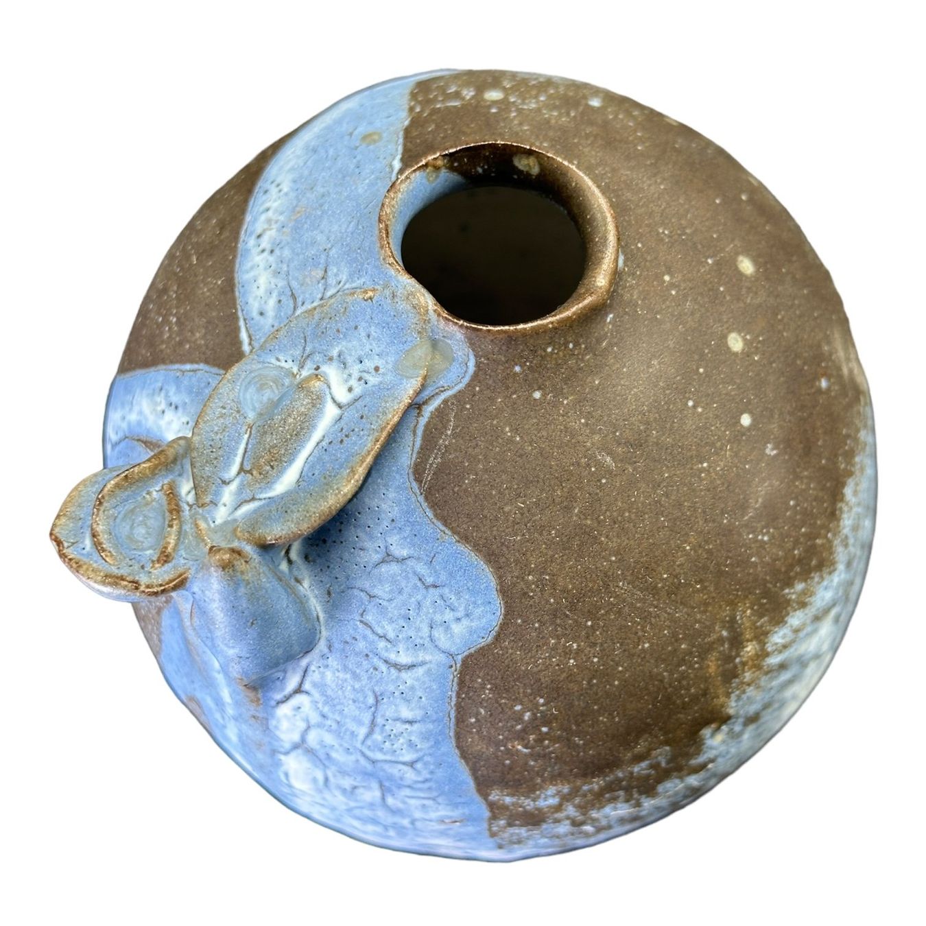 Vasen & Gefässe: Vase en grés d'art émaillé motif végétal – Gebraucht aus Morges von vintix 6