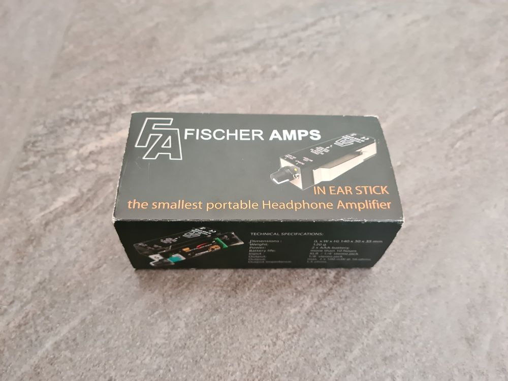 Fischer Amps Voeding 9V 1000 mA voor o.a. Hardwired In Ear bodypack XL