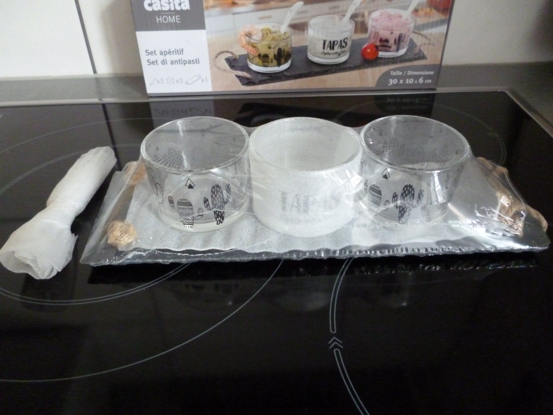 Set di piatti: Apéritif- / Tapas- Set neu / neuf – Nuovo e nell'imballaggio originale da Lully FR venduto da sab14