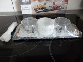 Apéritif- / Tapas- Set neu / neuf