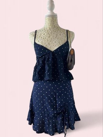 Polka dot two piece