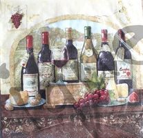 Serviette degustation de vins (1379) 2Stk.