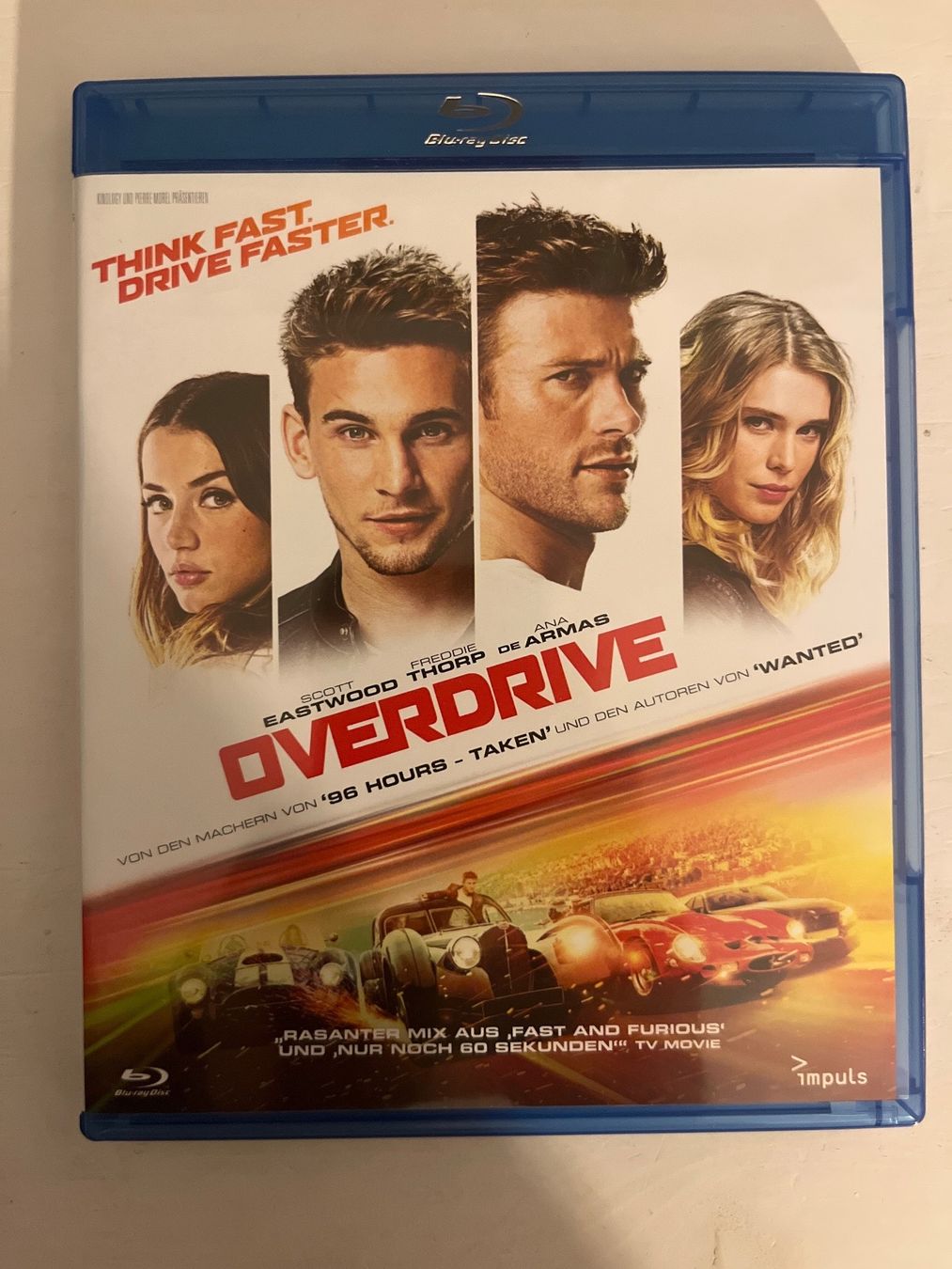 Alle DVDs: Overdrive (2017) Blu-ray 📀 – Neu (gemäss Beschreibung) aus Sierre von black.box