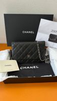Chanel Classic Timeless Wallet on Chain Black Caviar