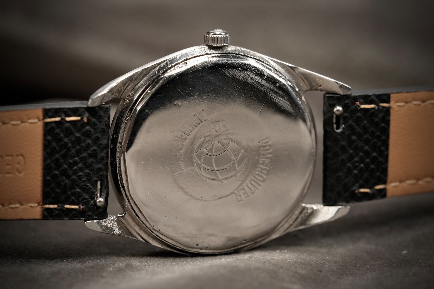 Universal Genève Orologi: Universal Geneve - Polerouter Un-Eraseable Dial Steel UG215 – Usato da Morcote venduto da chronoservice 6