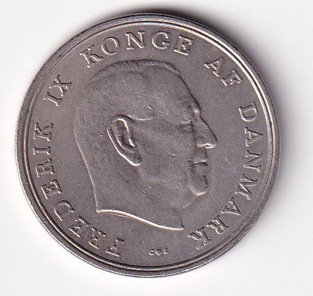 Tutti le monete: Dänemark 5 Kroner 1961 – Usato da Neuchâtel venduto da karlpierrino