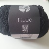 2 Kn. RICCIO Lana Grossa Fb. 8-7502 schwarz