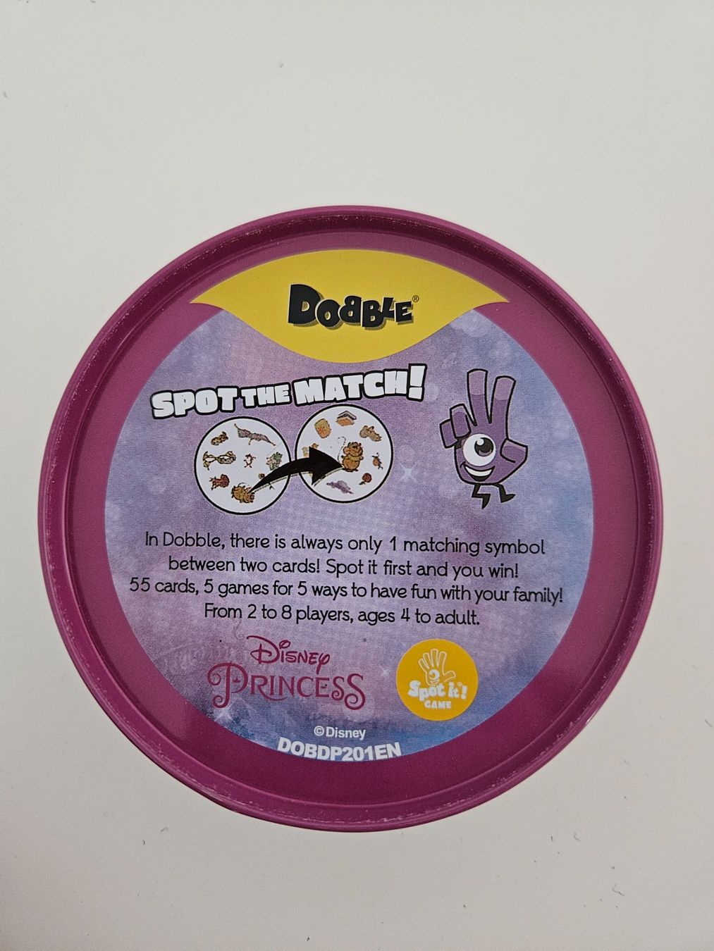 Disney Spiele: Dobble Disney Princess  NEU – Neu und originalverpackt aus Bern von Oloui 1