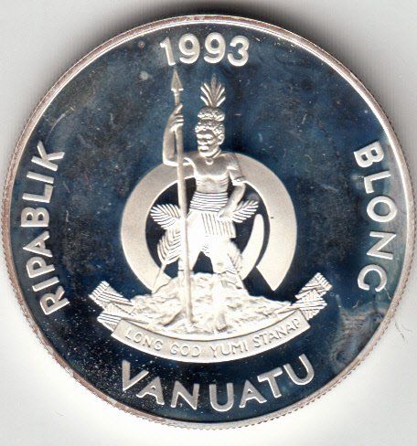 Tutti le monete: Vanatu -- 50 Vatu1993 – Nuovo (secondo la descrizione) da Gossau SG venduto da Gallus00 1