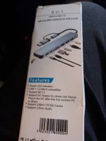 Typ C Adapter 8 in 1, alle Anschlüsse auf 1e leiste kopieren