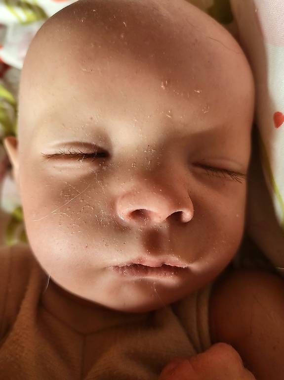 Reborn Bambole: Reborn Teilsilikonbaby Callie – Usato da Reigoldswil venduto da Gigelino 3
