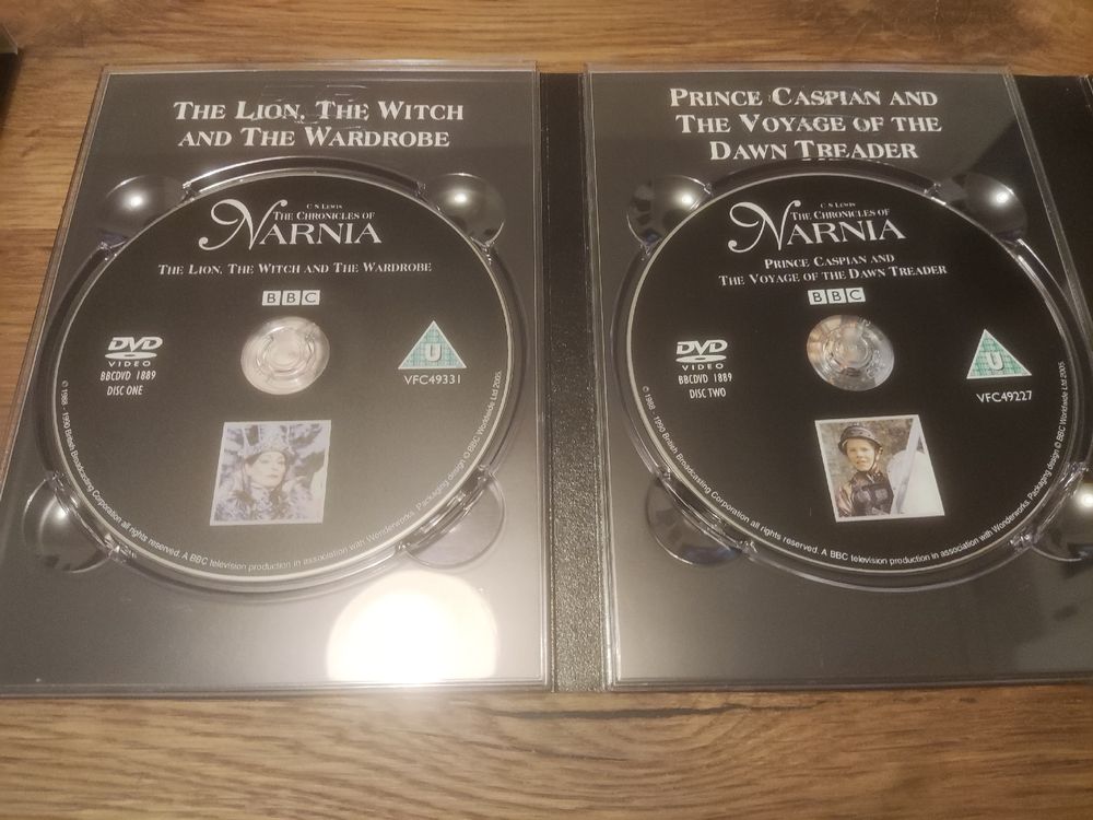 Narnia - DVD Collection - 4 Discs - BBC English (Gebraucht) in ...