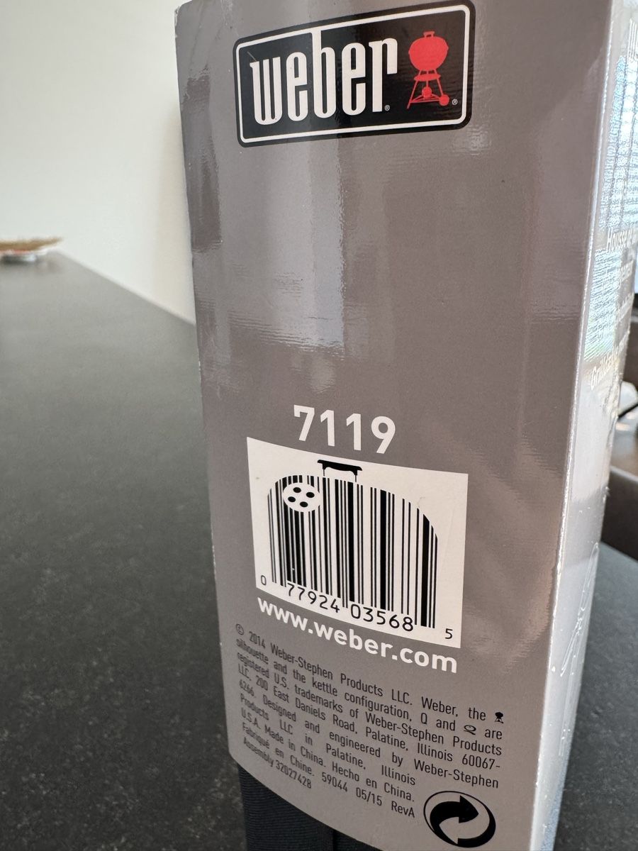 Borse: Weber Grillabdeckhaube – Nuovo e nell'imballaggio originale da Balgach venduto da fad_jb55 4