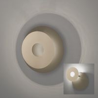LED Wandleuchte, Rund, 18 cm Ø