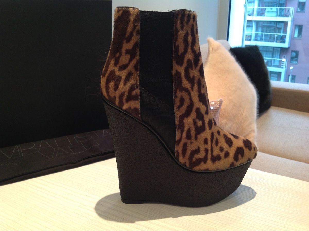 Scarpe da donna: Giambattista Valli leopard print ankle boots size 38 – Nuovo e nell'imballaggio originale da Freienbach venduto da cri_9kly 1