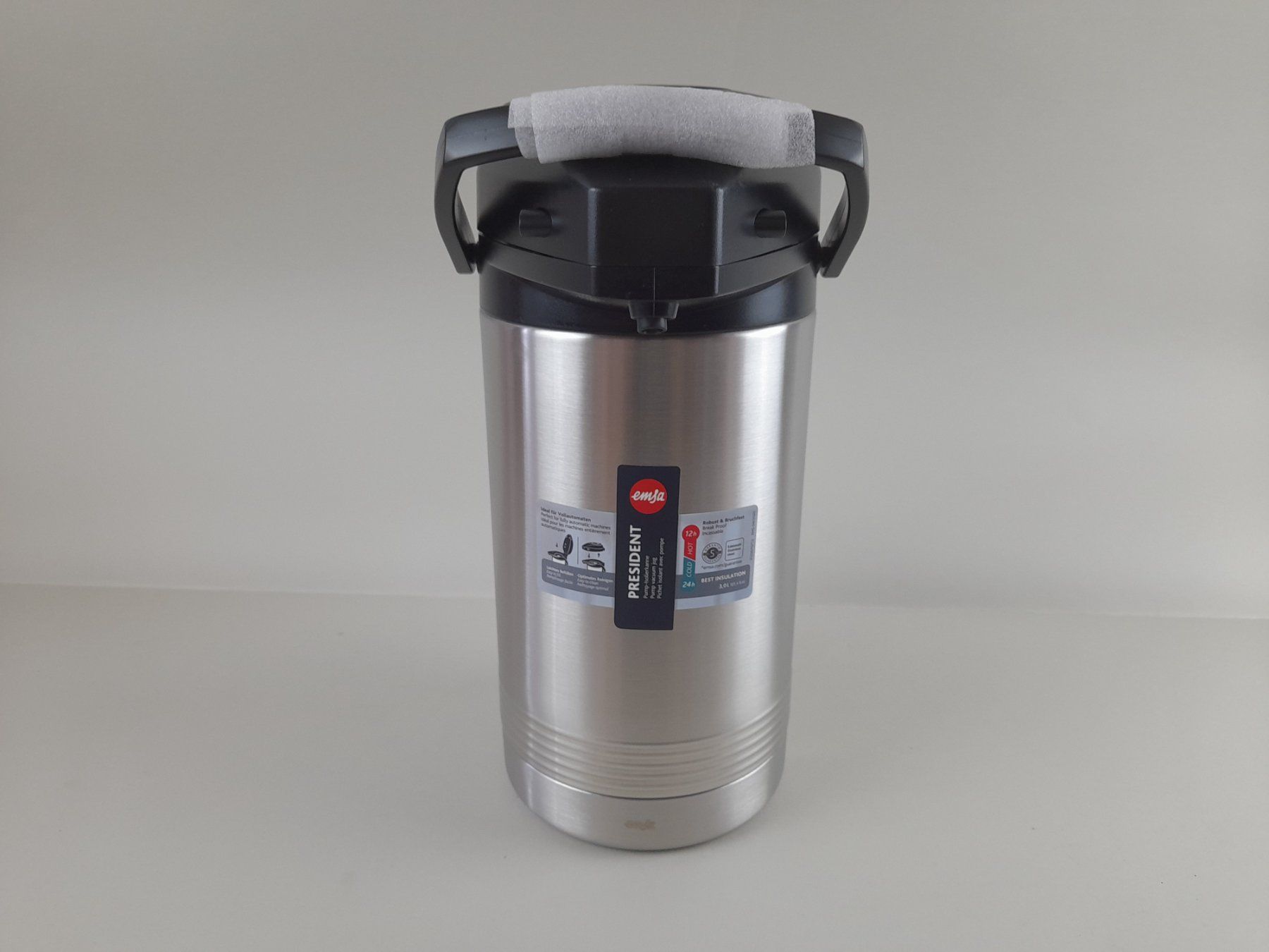 Emsa Elettrodomestici da cucina: EMSA Thermoskanne President – Nuovo (secondo la descrizione) da Liebefeld venduto da Restwert_Liebefeld 3