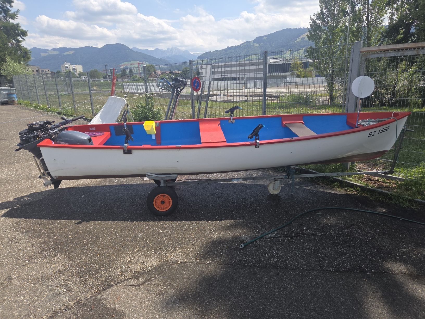 Bateaux: Nussbaumer, Model Fisherman GFK 8ps – D'occasion à Wangen SZ par SchweizerG