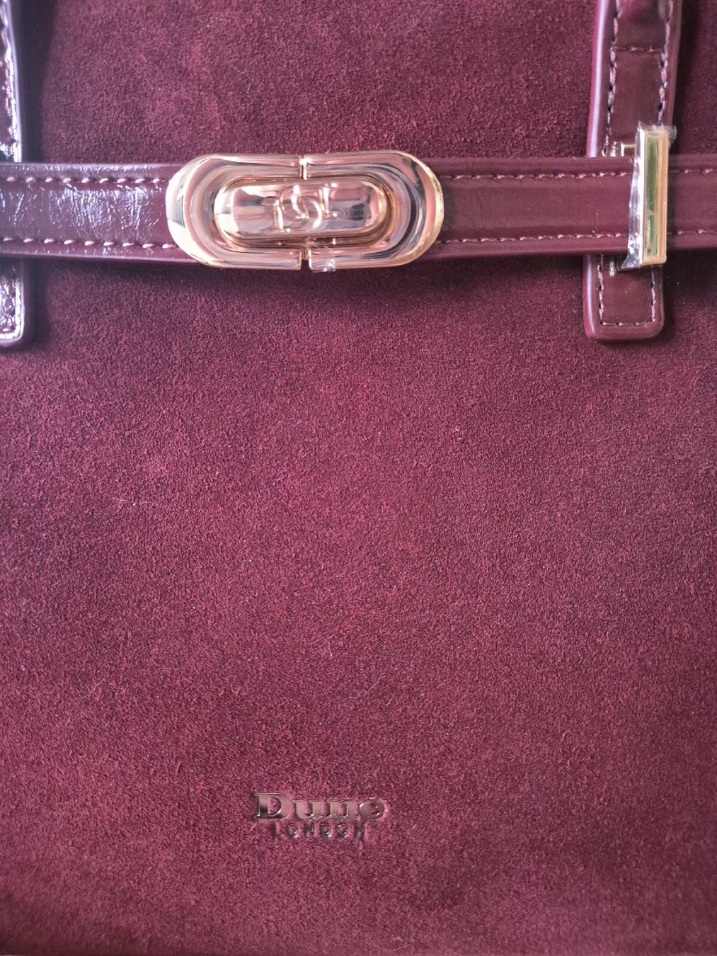 Dune London Borse da donna: Dune London Handtasche, bordeauxrot – Nuovo (secondo la descrizione) da Haldenstein venduto da Ramona_D. 2
