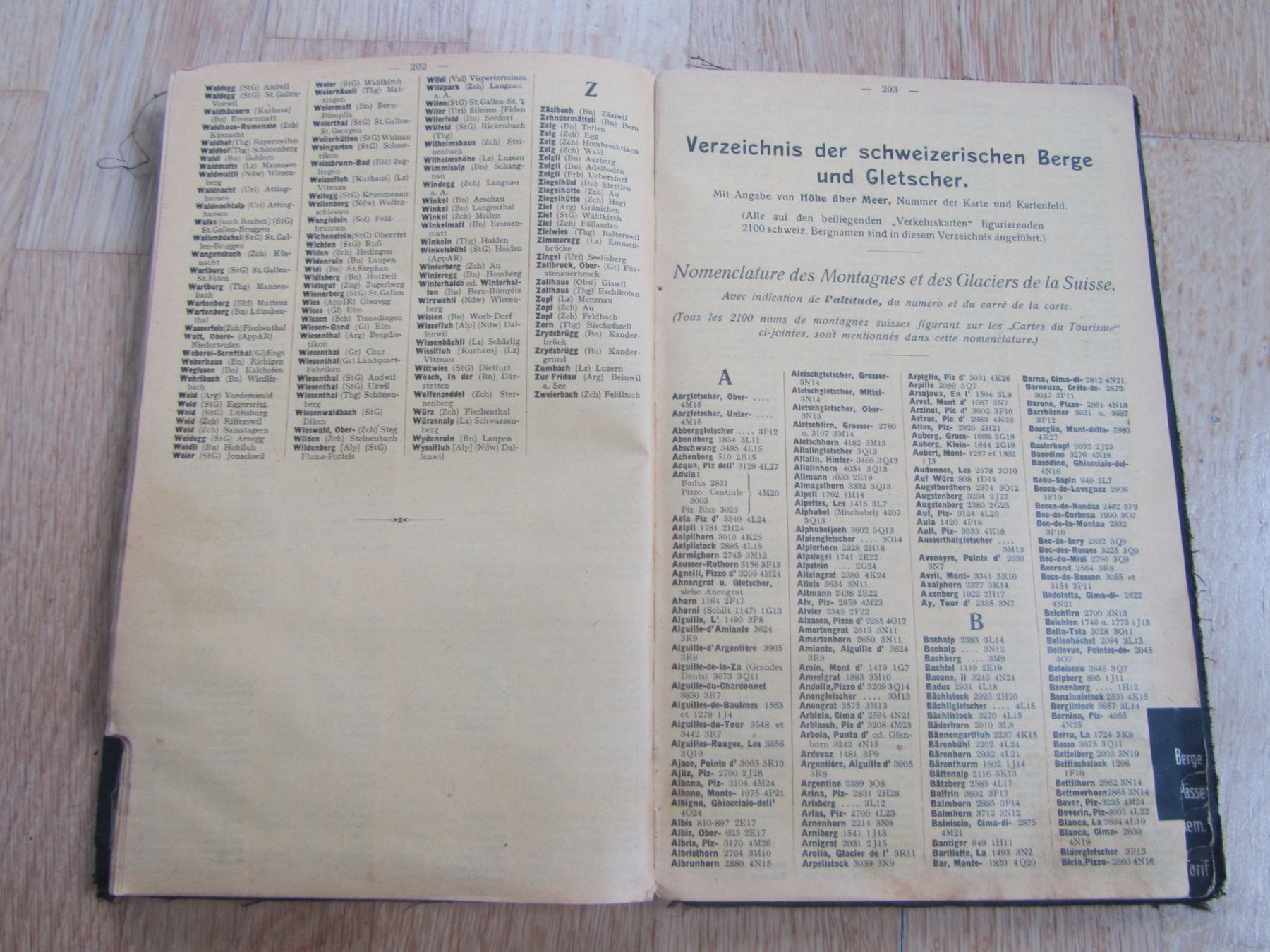 Livres: Schweizerisches Orts-Lexikon, 1925 – D'occasion à Seengen par mikelele 4