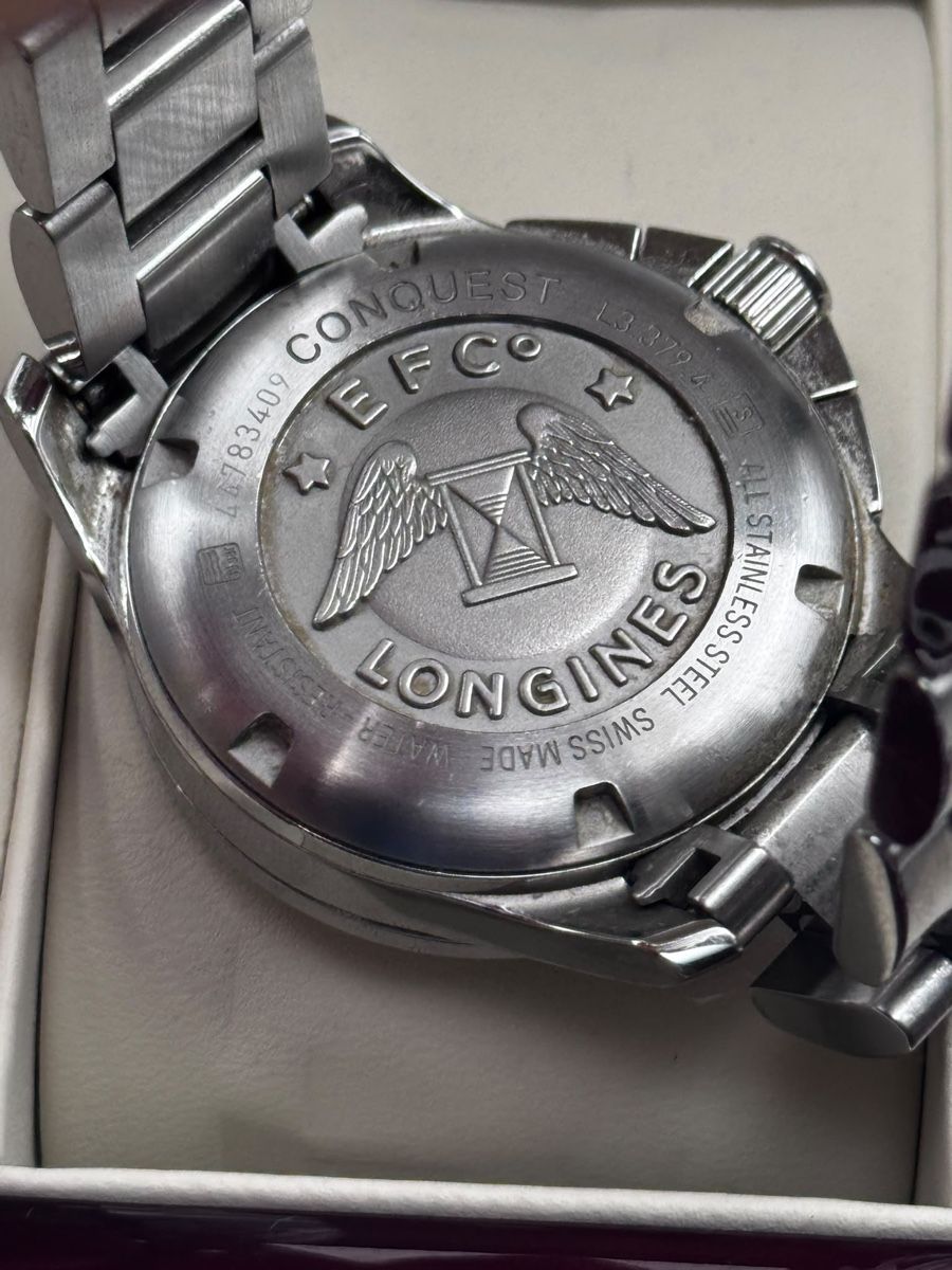 Longines Uhren: Longines Conquest Chronograph L3.379.4 - Box & Papiere – Gebraucht aus Hunzenschwil von MeliT 4