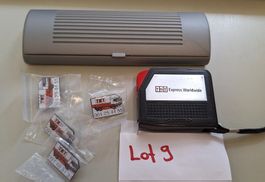 9 / TNT Express Rollmeter Pin LKW Laser  Pointer