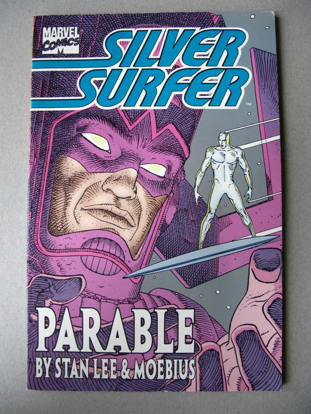 Fumetti: Silver Surfer  Parable  (Reprint 1998) Stan Lee & Moebius – Usato da Samstagern venduto da Betscha