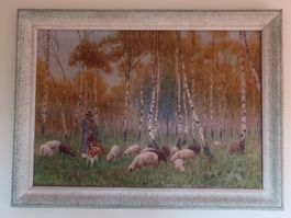 Alfred Weczerzick – grosses Ölgemälde 70 × 100 cm, signiert