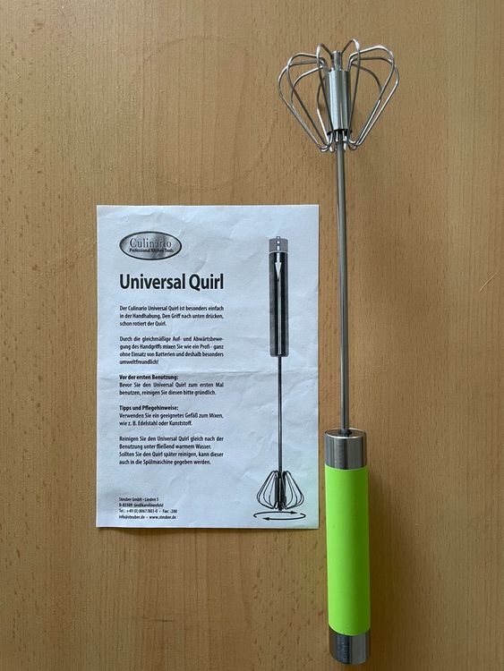 Universal Quirl von Culinario (Neu (gemäss Beschreibung)) in Contra für ...