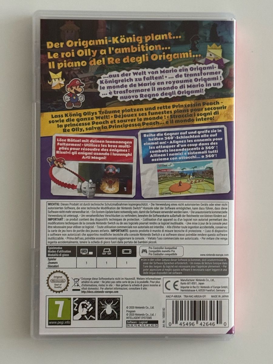 Giochi: Paper Mario Origami King - Nintendo Switch – Nuovo (secondo la descrizione) da Zürich venduto da jabo22 2